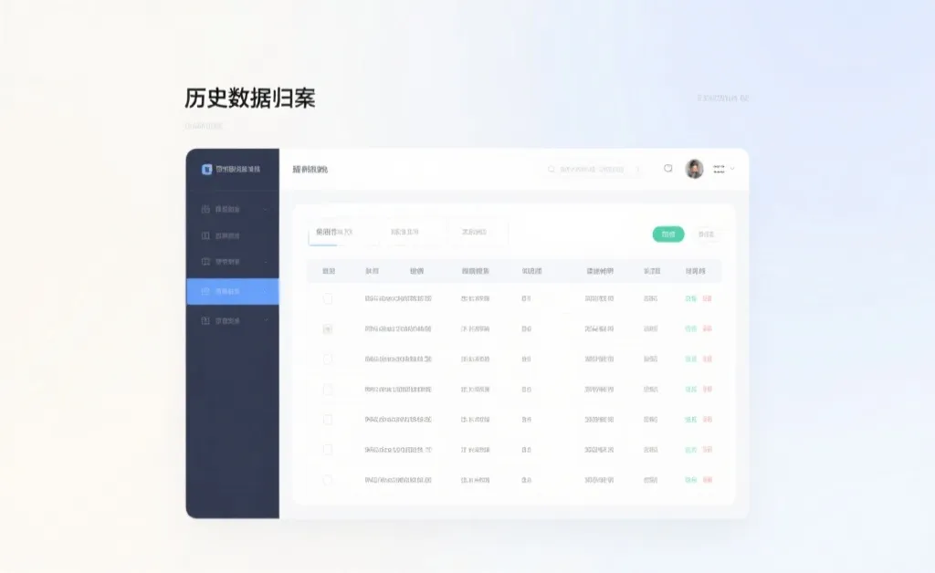 极速赛车历史结果归档示例界面